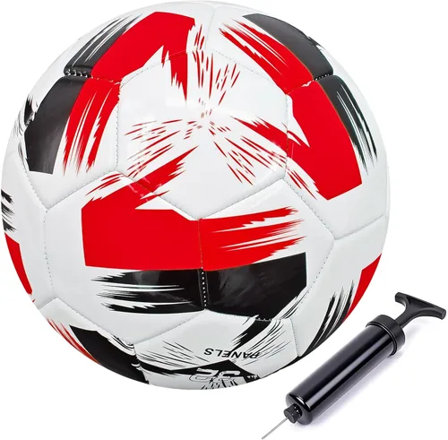 Miniatura 11 de Balón de fútbol tamaño 3 4 5 cuero suave anti explosión práctica entrenamiento niños niñas adultos con aguja de bomba