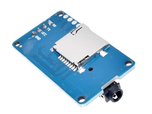 Miniatura 5 de Módulo reproductor de MP3 para Arduino, ESP32, ESP8266, Raspberry Pi, 2 piezas