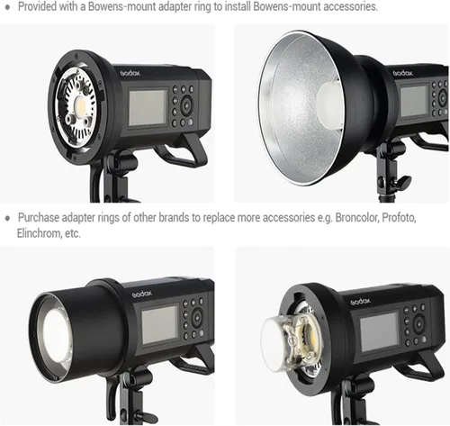 Miniatura 6 de Godox AD400Pro Witstro - Flash para exteriores todo en uno