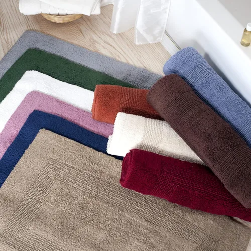 Miniatura 10 de Lavish Home Bathroom Rugs Set - 2-Piece Cotton Bathroom Mat Set, Machine Washable Standard & Large Bath Mats for Washroom, Kitchen, or Laundry Room