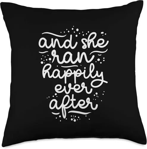 Miniatura 5 de Funny Running Marathon Runners - Almohada para mujer (16.0 x 16.0 in), multicolor