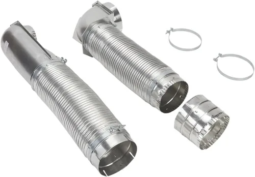 Whirlpool 4396013RB Periscopio de ventilación telescópico OEM genuino para secadoras - Reemplaza 1399354, 4392906, 4396013, 521P3, 521P3-12, 62688,
