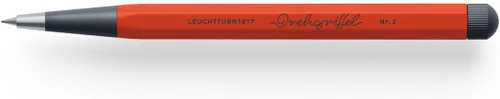 Miniatura 8 de LEUCHTTURM1917 - Lápiz mecánico Drehgriffel - Lápiz de escritura recargable con plomo de grafito HB de 0.7 mm (albaricoque)
