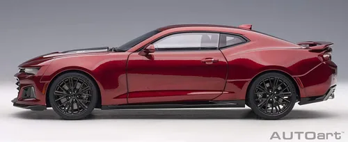 Miniatura 7 de Chevy Camaro ZL1 Rojo Granate Tintcoat 1/18 Modelo de Coche por AUTOart 71208