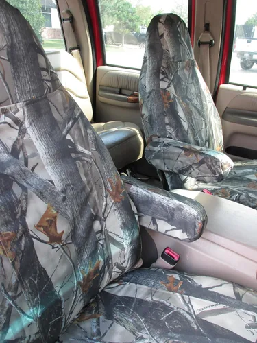 Durafit Seat Covers Hecho para adaptarse a las fundas de asiento de silla de capitán de respaldo alto delantero F150-F550 1999-2001 en XD3 Endura