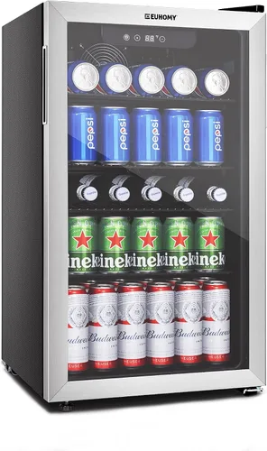 Miniatura 8 de EUHOMY Refrigerador bajo mostrador de 24 pulgadas con doble cajón, refrigerador de bebidas al aire libre a prueba de inclemencias del tiempo