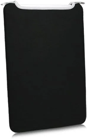 Miniatura 2 de BoxWave Funda compatible con Topaz GemView 10, funda protectora de neopreno suave y delgada, color negro azabache