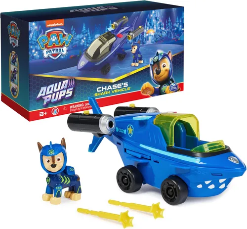 Miniatura 11 de Paw Patrol, Big Truck Pups Chase Figura de acción con dron de rescate con clip, cápsula del centro de comando y amigo animal, juguetes para niños
