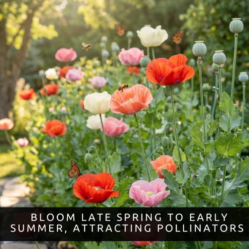 Miniatura 5 de Amapolas Exóticas Variedades de Semillas de Amapola El Gigante (500 Semillas) Papaver Somniferum