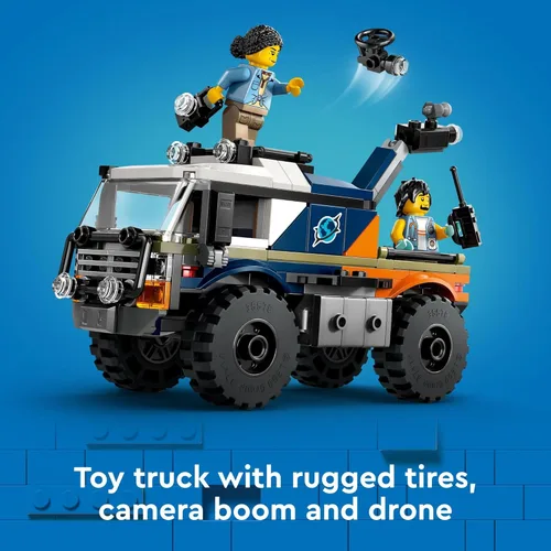 Miniatura 3 de LEGO City Jungle Explorer Camión Todoterreno, Set de Construcción de Juguete de la Selva para Niños de 6 Años en Adelante, Divertida Idea de Regalo