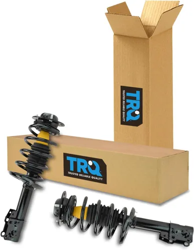 Miniatura 325 de TRQ Conjunto de Amortiguador y Resorte Delantero Cargado con Resorte Helicoidal Pre-ensamblado Compatible con Jeep Cherokee Limited AWD 14-22 Sin