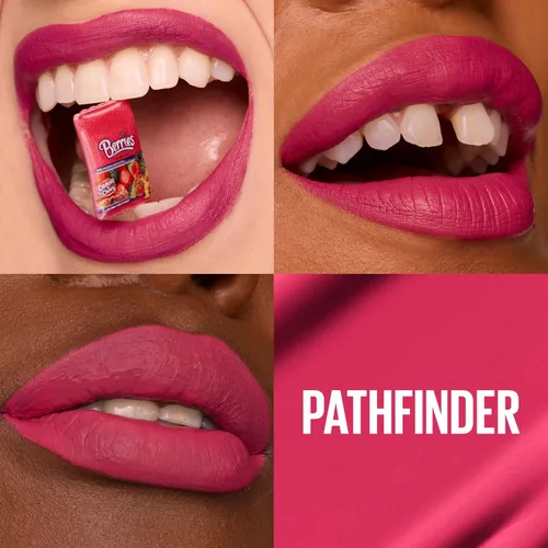 Miniatura 2 de Maybelline Super Stay Matte Ink Lápiz labial líquido maquillaje, color de alto impacto de larga duración, hasta 16 horas de uso, Pathfinder, rosa