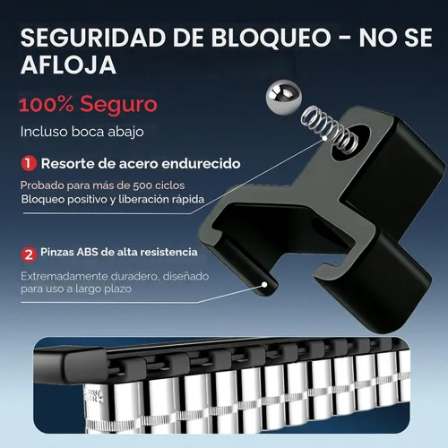 Miniatura 4 de Reniteco Bandeja organizadora de llaves de vaso – 9 piezas de soporte de enchufe de ABS resistente con 129 clips para garaje y taller
