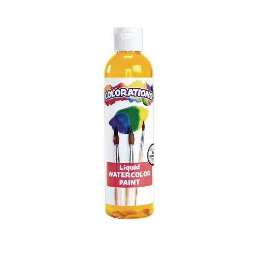 Miniatura 10 de Colorations - LWPACK - Pintura líquida para acuarela, 4 onzas líquidas, juego de 6, no tóxica, pintura, niños, manualidades, pasatiempos, diversión