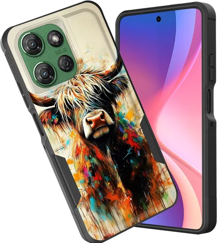 Miniatura 24 de Funda protectora para Motorola Moto G Stylus 5G 2025/Moto G Stylus 5G 2026, funda protectora híbrida de doble capa resistente a prueba de golpes