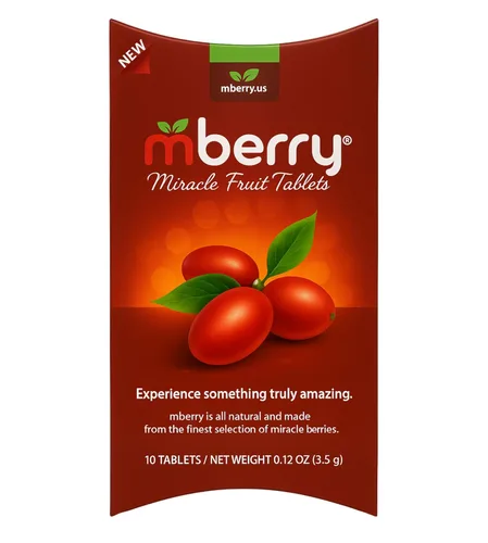 mberry Miracle Fruit tabletas, 10 unidades