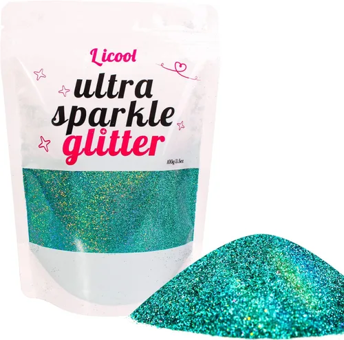 Miniatura 11 de Purpurina fina holográfica, 3.5 onzas / 3.5 onzas, paquetes de polvo de purpurina extrafina para resina, purpurina artesanal para vasos, fabricación