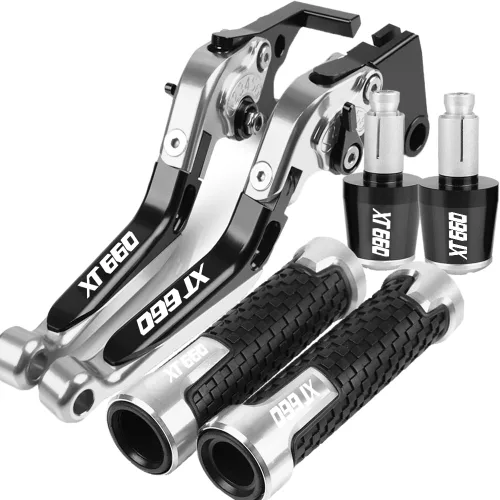Miniatura 20 de NIKKHO Palanca de embrague de freno para YA & MAHA XT660 XT660R XT660X Tenere XT 660 2004-2011 Palancas de embrague de freno manija de embrague