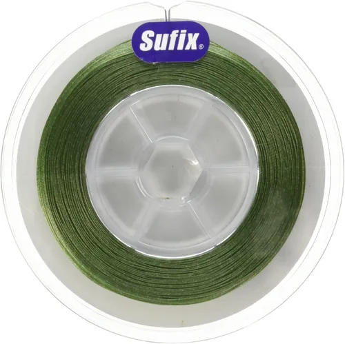 Miniatura 2 de Cuerda trenzada Sufix 832 Advanced Superline, 300 yardas verde (Low Vis Green)