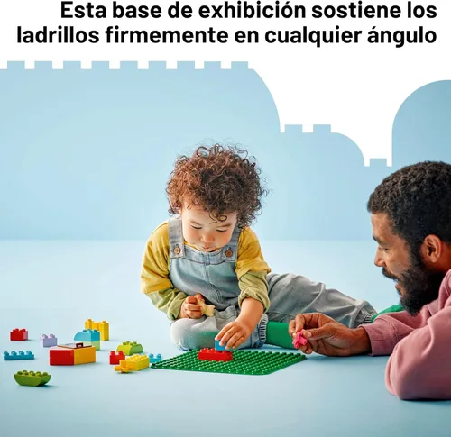 Miniatura 5 de LEGO DUPLO Green Building Plate - Juguete educativo y educativo para niños pequeños, preescolar, niños y niñas, a partir de 1.5 años, ideas