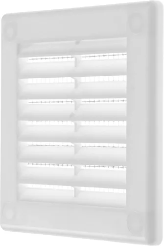 Miniatura 8 de Vent Systems 3 x 3 pulgadas (dimensiones de apertura) - Cubierta de ventilación de plástico blanco Soffit - Rejilla de ventilación cuadrada plana