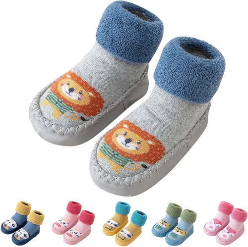 Miniatura 3 de Zapatillas de deporte para niños pequeños, zapatos de fondo plano antideslizantes, zapatos cálidos y cómodos para niñas pequeñas