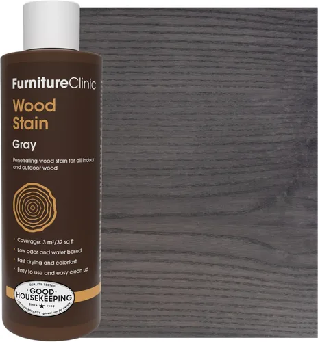 Miniatura 17 de Furniture Clinic - Tinte para madera de base acuosa Palisandro Secado rápido, bajo olor y no tóxico para muebles de interior y exterior y más