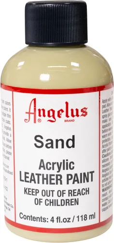 Miniatura 119 de Angelus - Pintura acrílica para cuero, 4 Fl Oz, color blanco - Pintura para cuero profesional flexible, resistente a grietas, arañazos