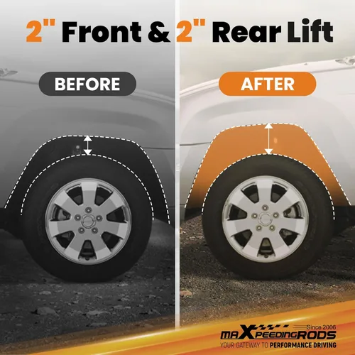 Miniatura 6 de maXpeedingrods Kit de elevación de 2 pulgadas para Jeep Grand Cherokee WK Commander XK 2006-2010, kit de separador de elevación de suspensión