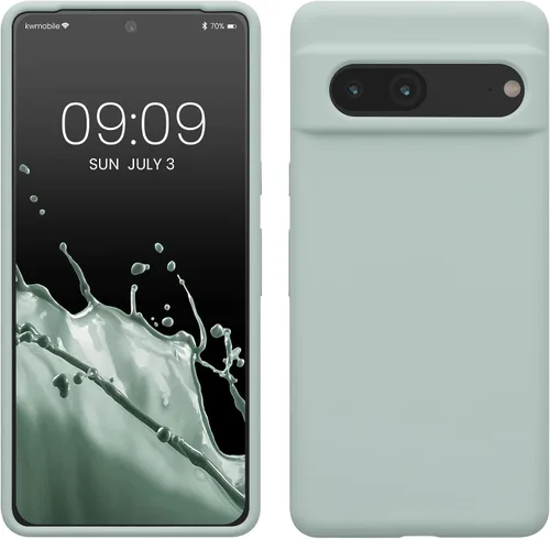 Miniatura 20 de kwmobile Funda compatible con Google Pixel 7 - Funda de silicona TPU con acabado suave - Piedra antigua
