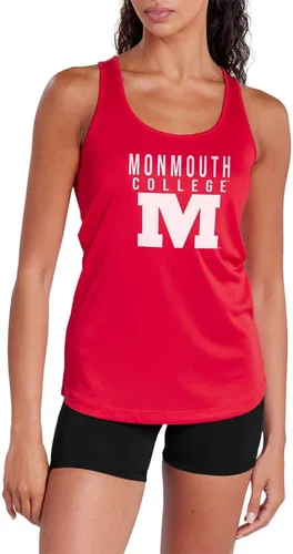 Miniatura 154 de Camiseta deportiva sin mangas oficial de NCAA Collegiate para mujer, con espalda cruzada, colección con logotipo primario