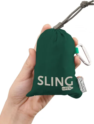 Miniatura 2 de ChicoBag RePETe - Correa cruzada con clip de mosquetón, bolsa cruzada reciclada, respetuosa con el medio ambiente