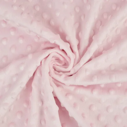 Miniatura 2 de American Baby Company Heavenly - Manta de recepción de felpilla suave (30 x 40 pulgadas), diseño de 2 capas con lunares minky y satén sedoso, rosa