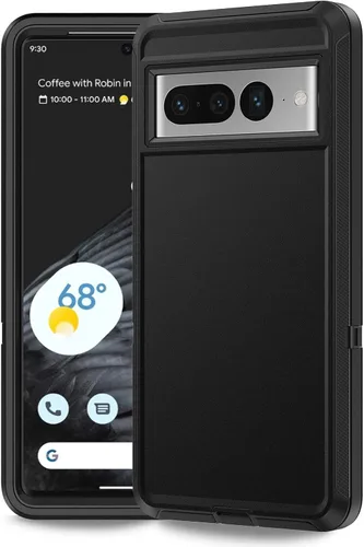 Defender Funda para Google Pixel 7 Pro 5G, resistente a prueba de golpes, a prueba de polvo, 3 en 1, funda protectora resistente para Pixel 7 Pro 5G