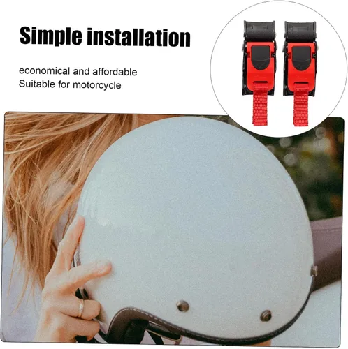 Miniatura 4 de Zerodeko 2 accesorios de hebilla de liberación rápida para motocicleta, clips duraderos para correa de barbilla, accesorios versátiles y fiables