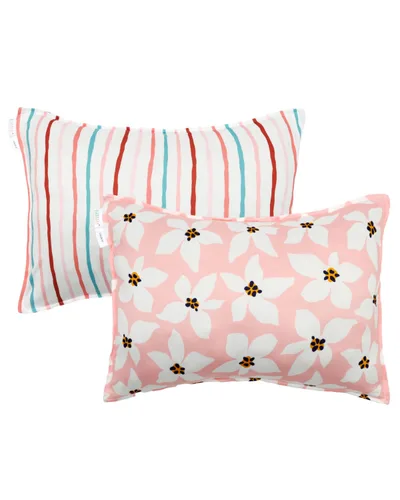 Miniatura 51 de ALVABABY Paquete de 2 fundas de almohada de algodón orgánico para niños pequeños, fundas de almohada para niños de 13 x 18 pulgadas o 12 x 16