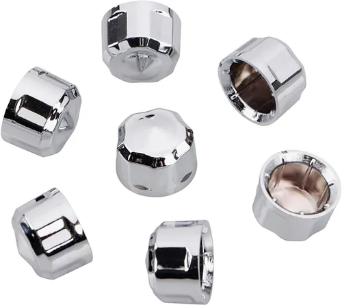 Miniatura 4 de 55 piezas de tapas de tornillo de motor negras para Harley Touring Electra Glides Road Glides Road Kings 1999-2016 y Softail 1999-2017