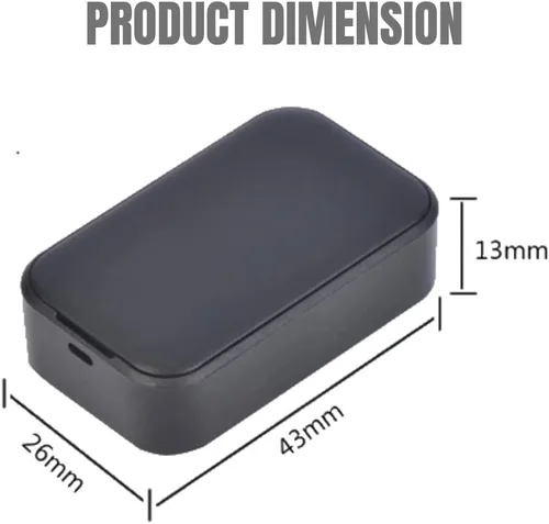 Miniatura 3 de Rastreador GPS - Mini grabadora activada por voz Grabación de audio en tiempo real WiFi/GSM