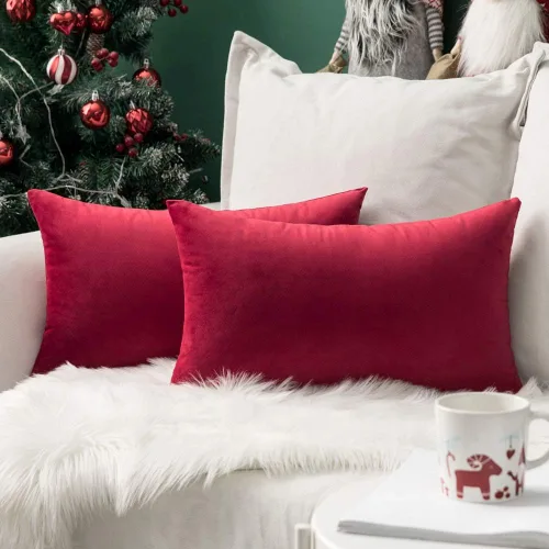 Miniatura 57 de MIULEE Fundas de almohada de terciopelo de 22 x 22 pulgadas, paquete de 2 unidades, color negro, fundas de cojín cuadradas decorativas súper suaves