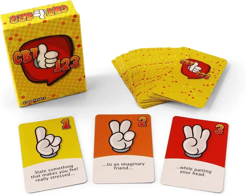 PlayTherapySupply CBT 123: El divertido juego que permite a los niños y adolescentes hacerse cargo de sus pensamientos, acciones y emociones