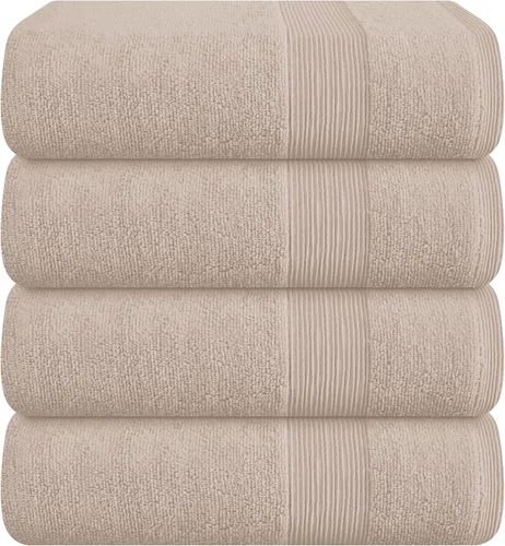 Miniatura 56 de Belizzi Home Toallas de Baño Extragrandes Premium de Algodón Paquete de 2, 35x70 - 100% Algodón Puro - Ideal para Uso Diario - Ultra Suave y Morado