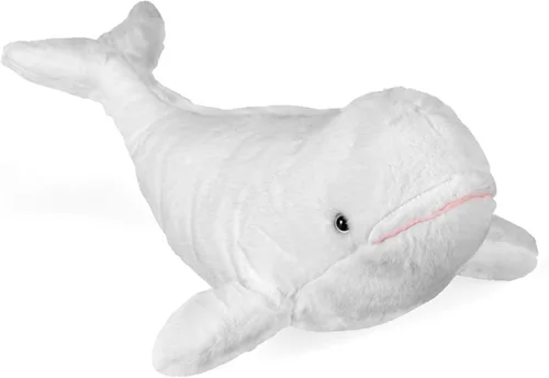 Wild Republic Beluga - Peluche de ballena, juguete de peluche, regalos para niños, abrazos, 15 pulgadas