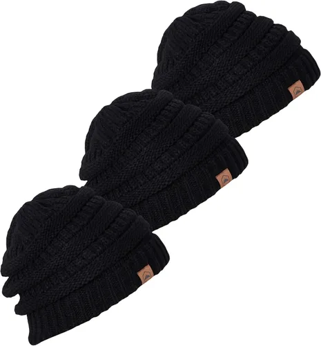 Gorro de punto para mujer, cálido y suave, elástico, para clima frío de Tough Headwear