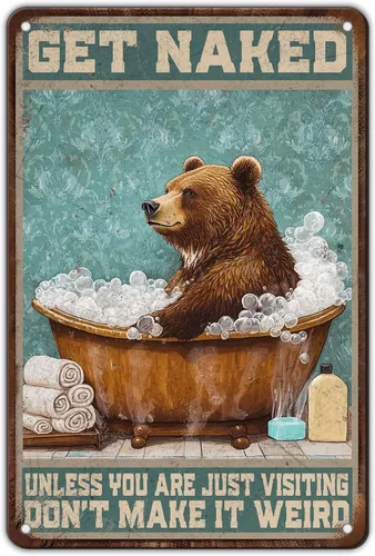 Miniatura 68 de Cartel de metal vintage con texto en inglés "Girl and She Lived Happily Ever After Dog" (Poodle Girl and She Lived Happily Ever After Dog), letrero