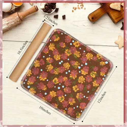 Miniatura 5 de Redbaker 50 piezas de toallas de papel reutilizables paños de cocina sin papel paños de algodón lavables toallas de papel absorbentes para inodoro