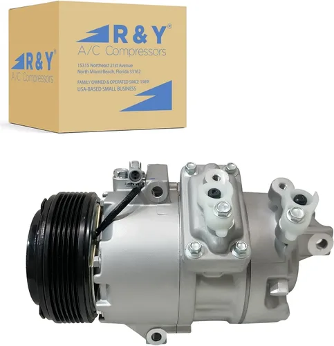 RYC Nuevo compresor de CA y embrague de A/C FH469 (se adapta a Suzuki Grand Vitara 2.4L 2009-2013; Suzuki Kizashi 2.4L 2010-2013)
