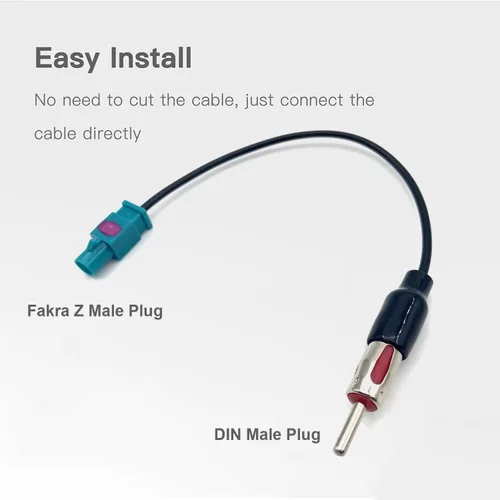 Miniatura 2 de Adaptador de antena estéreo de radio para Jeep Wrangler 2007-2013 JK JKU Dodge Chrysler Avenger Caravan Charger Dakota Durango Grand Caravan Journey
