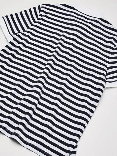Miniatura 4 de Nautica - Polo de manga corta para hombre (100% algodón), diseño de rayas, ajuste clásico