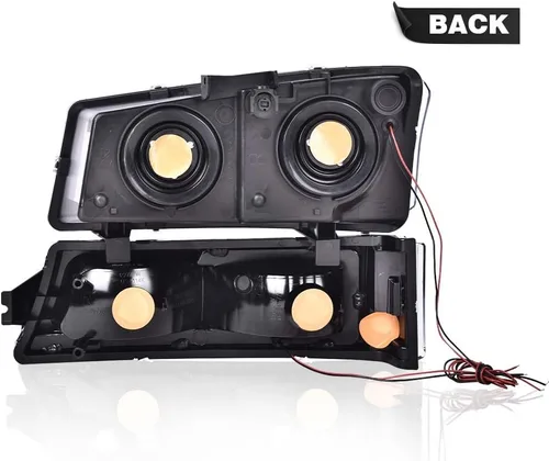 Miniatura 8 de G-PLUS Conjunto de faros LED, compatibles con Chevy Avalanche Silverado 1500 2500 3500 y HD 2003, 2004, 2005, 2006, faros delanteros