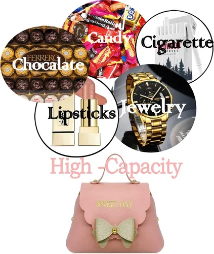 Miniatura 4 de MIAO YUAN 10 bolsas de regalo de piel sintética con lazo, bolsa de dulces de chocolate, caja de regalo de boda, bolsa de almacenamiento